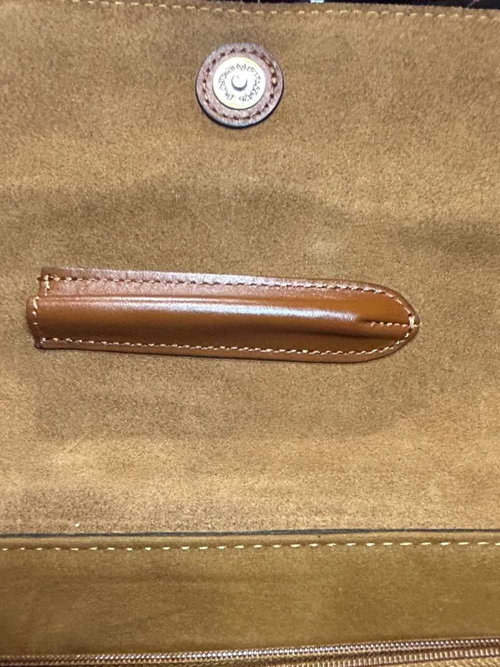 Patricia Nash Amersham
Messenger Bag in Heritage Tan leather New No Tags Learher - Picture 10 of 15